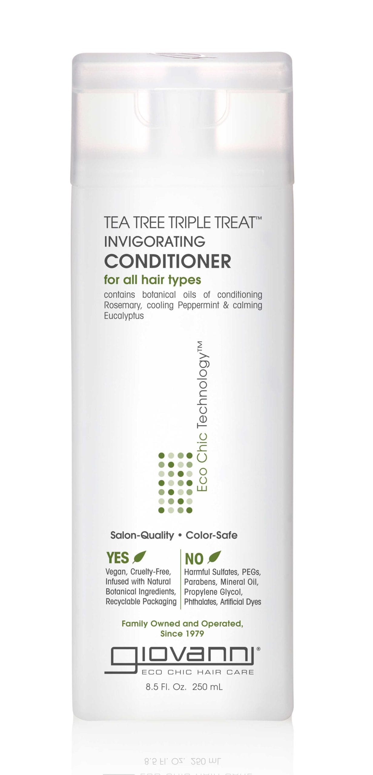 Giovanni tea tree conditioner in bottle